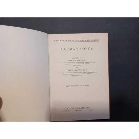German Songs The Walter Krause German Series  1914 - Picture 3 of 9